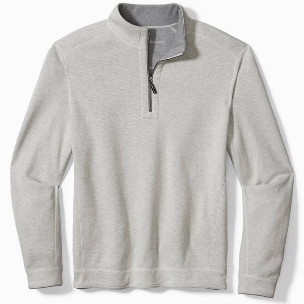 Tommy Bahama Flipshore Half-Zip Reversible Sweatshirt